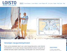 Tablet Screenshot of loistonavigointi.fi